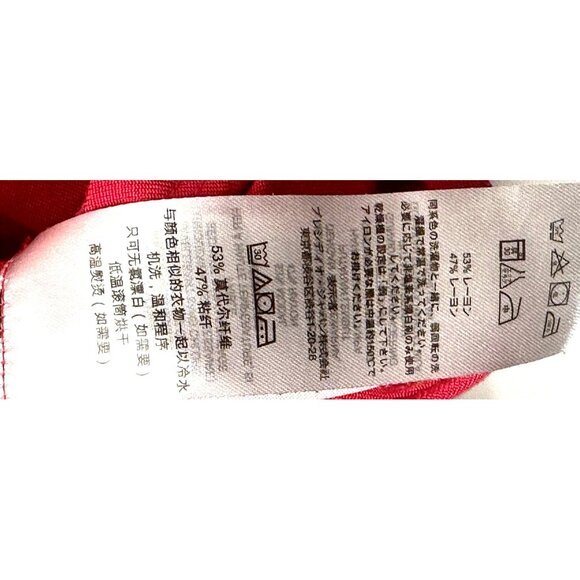 A/X Armani Exchange Womens T Shirt Wrap V-Neck Short Sleeve Tee Pink Size Small - Picture 10 of 13